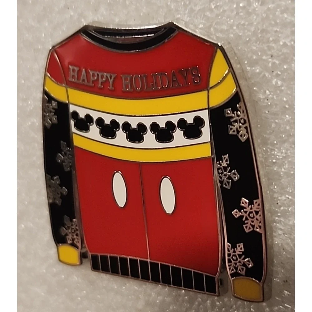 Disney Pin Mickey Ugly Christmas‎ Sweater Mystery Holiday Artist Proof AP 132559